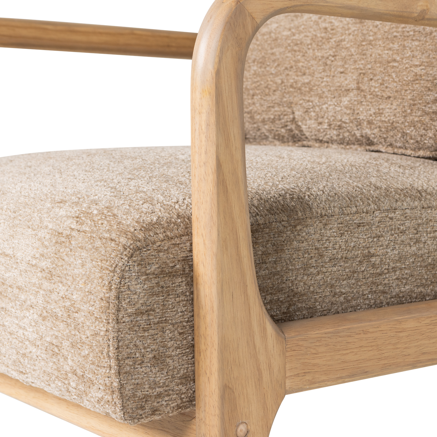 Mark Fauteuil Chenille Zand