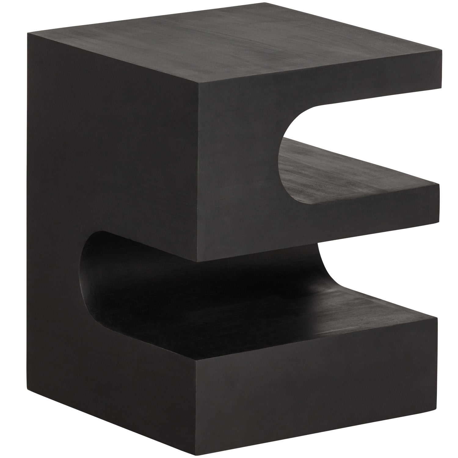 Toma Bijzettafel Mango Hout Zwart van WOOOD – Luxe comfort op maat van PureWonen. Vraag naar de beste prijs.
