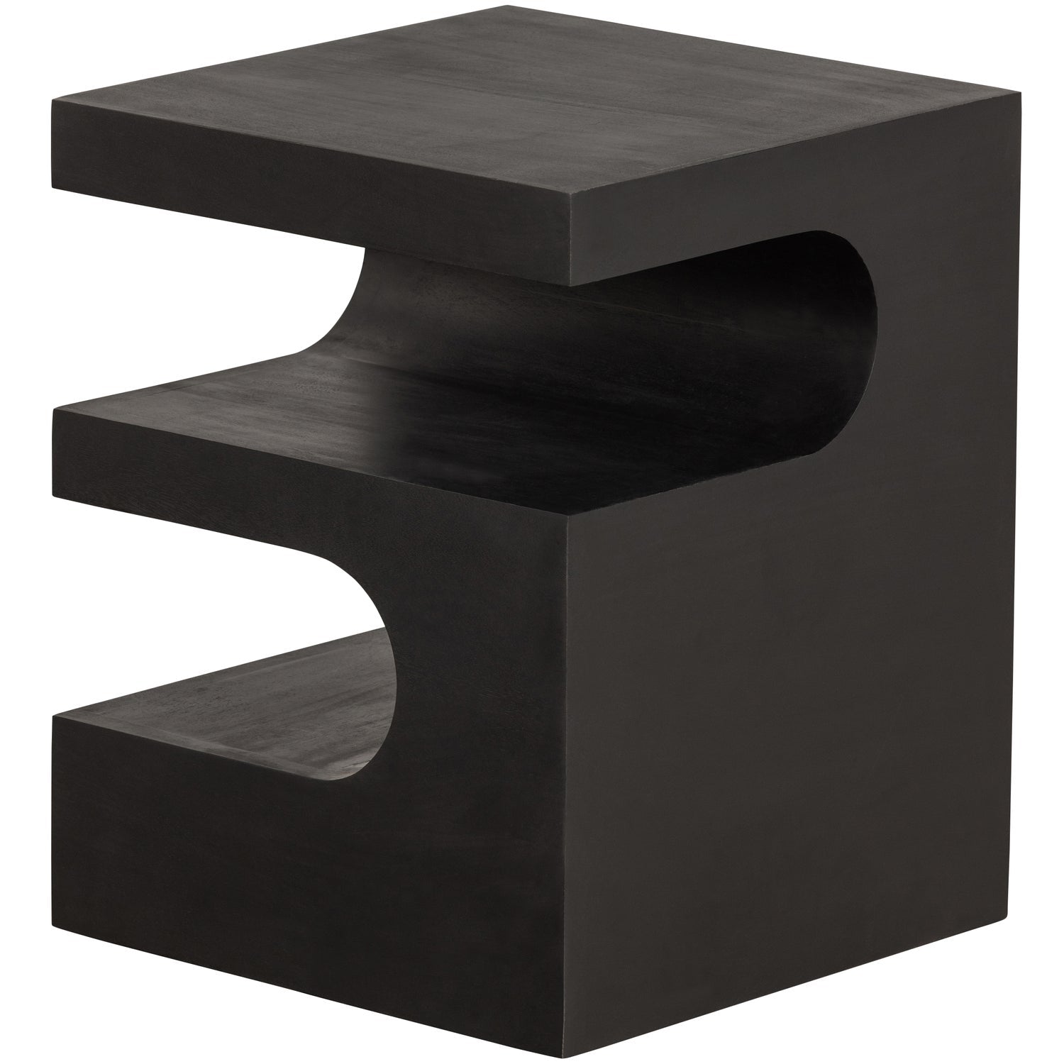 Toma Bijzettafel Mango Hout Zwart van WOOOD – Luxe comfort op maat van PureWonen. Vraag naar de beste prijs.