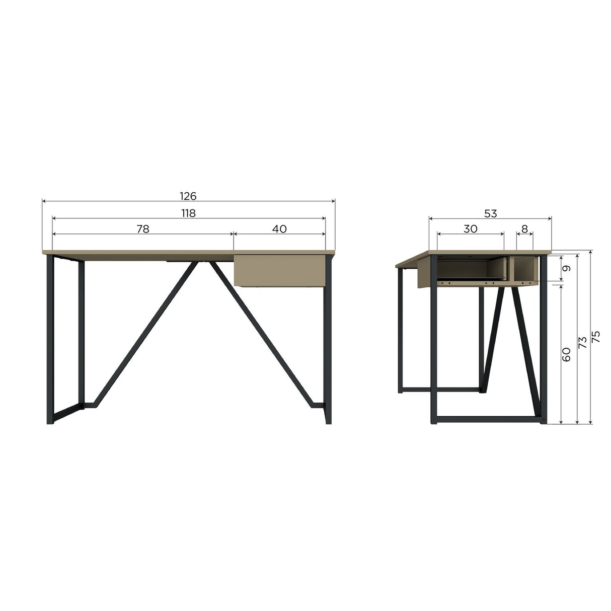 New Julius Bureau Grenen Mud [Fsc]