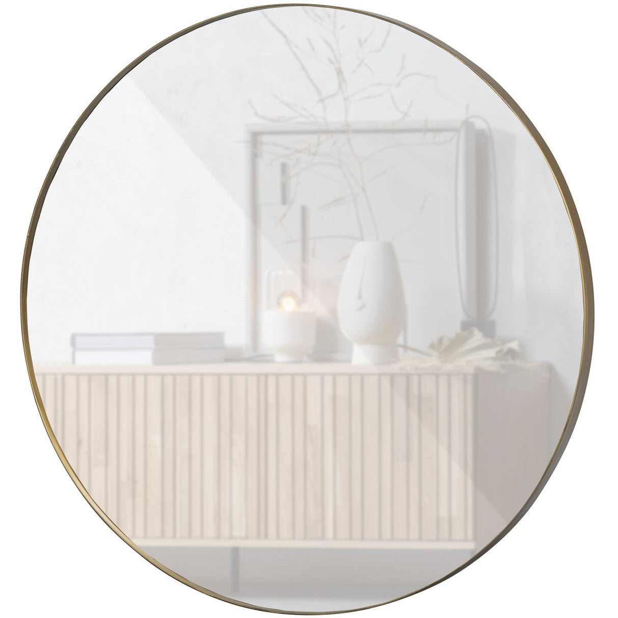 Doutzen Spiegel Metaal Goud O115 Cm van WOOOD – Luxe comfort op maat van PureWonen. Vraag naar de beste prijs.