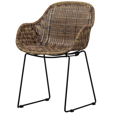 Willow Tuinstoel Naturel van WOOOD – Luxe comfort op maat van PureWonen. Vraag naar de beste prijs.