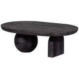 Steppe Salontafel Mango Hout Zwart van WOOOD – Luxe comfort op maat van PureWonen. Vraag naar de beste prijs.