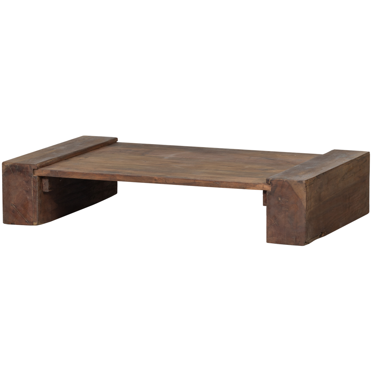 Cuno Salontafel Laag Hout Donkerbruin van WOOOD – Luxe comfort op maat van PureWonen. Vraag naar de beste prijs.