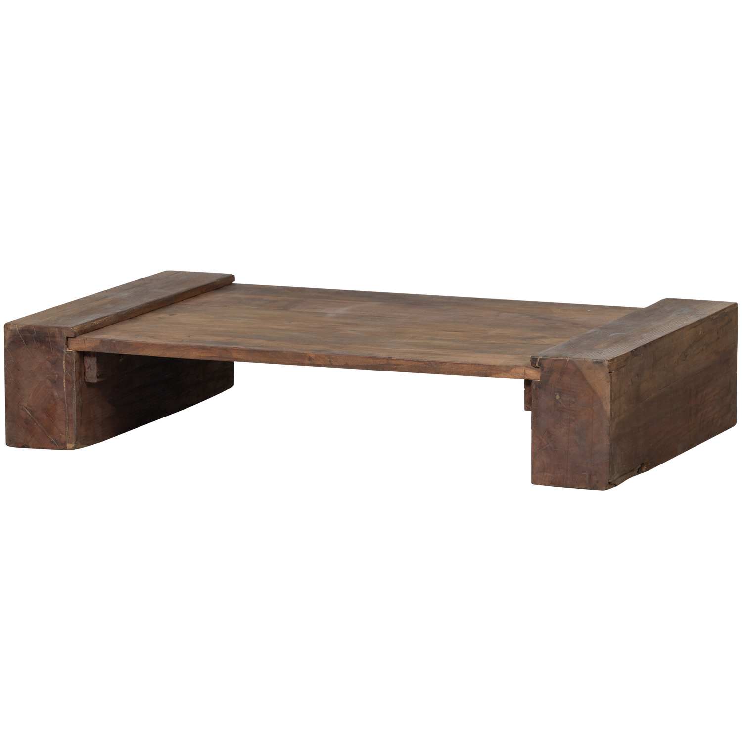 Cuno Salontafel Laag Hout Donkerbruin van WOOOD – Luxe comfort op maat van PureWonen. Vraag naar de beste prijs.