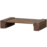 Cuno Salontafel Laag Hout Donkerbruin van WOOOD – Luxe comfort op maat van PureWonen. Vraag naar de beste prijs.