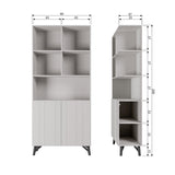 Miller 2 Deurs Opbergkast Grenen Dust [Fsc] van WOOOD – Luxe comfort op maat van PureWonen. Vraag naar de beste prijs.