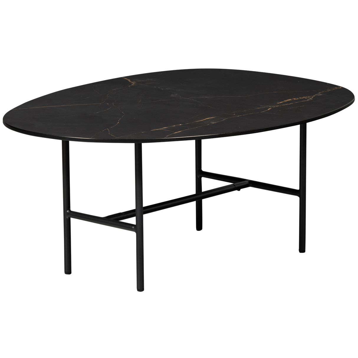 Vajen Salontafel Met Zwart Marmeren Look Blad 80x60 Cm van WOOOD – Luxe comfort op maat van PureWonen. Vraag naar de beste prijs.