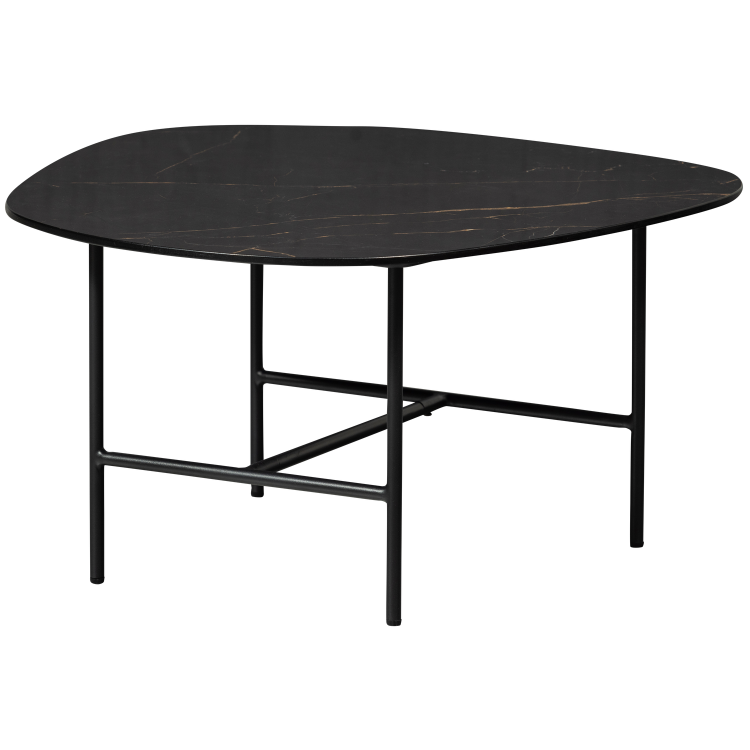 Vajen Salontafel Met Zwart Marmeren Look Blad 70x70 Cm van WOOOD – Luxe comfort op maat van PureWonen. Vraag naar de beste prijs.