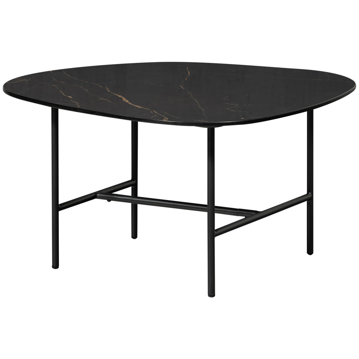 Vajen Salontafel Met Zwart Marmeren Look Blad 70x70 Cm van WOOOD – Luxe comfort op maat van PureWonen. Vraag naar de beste prijs.