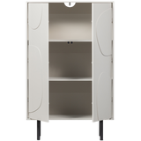 Cadiz Opbergkast Grenen Mist [Fsc] van WOOOD – Luxe comfort op maat van PureWonen. Vraag naar de beste prijs.
