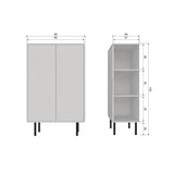 Cadiz Opbergkast Grenen Mist [Fsc] van WOOOD – Luxe comfort op maat van PureWonen. Vraag naar de beste prijs.