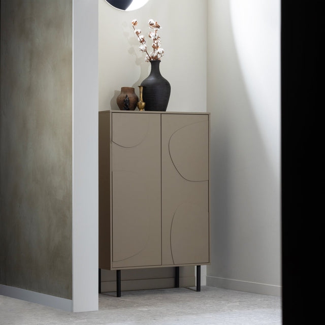 Cadiz Opbergkast Grenen Mud [Fsc] van WOOOD – Luxe comfort op maat van PureWonen. Vraag naar de beste prijs.