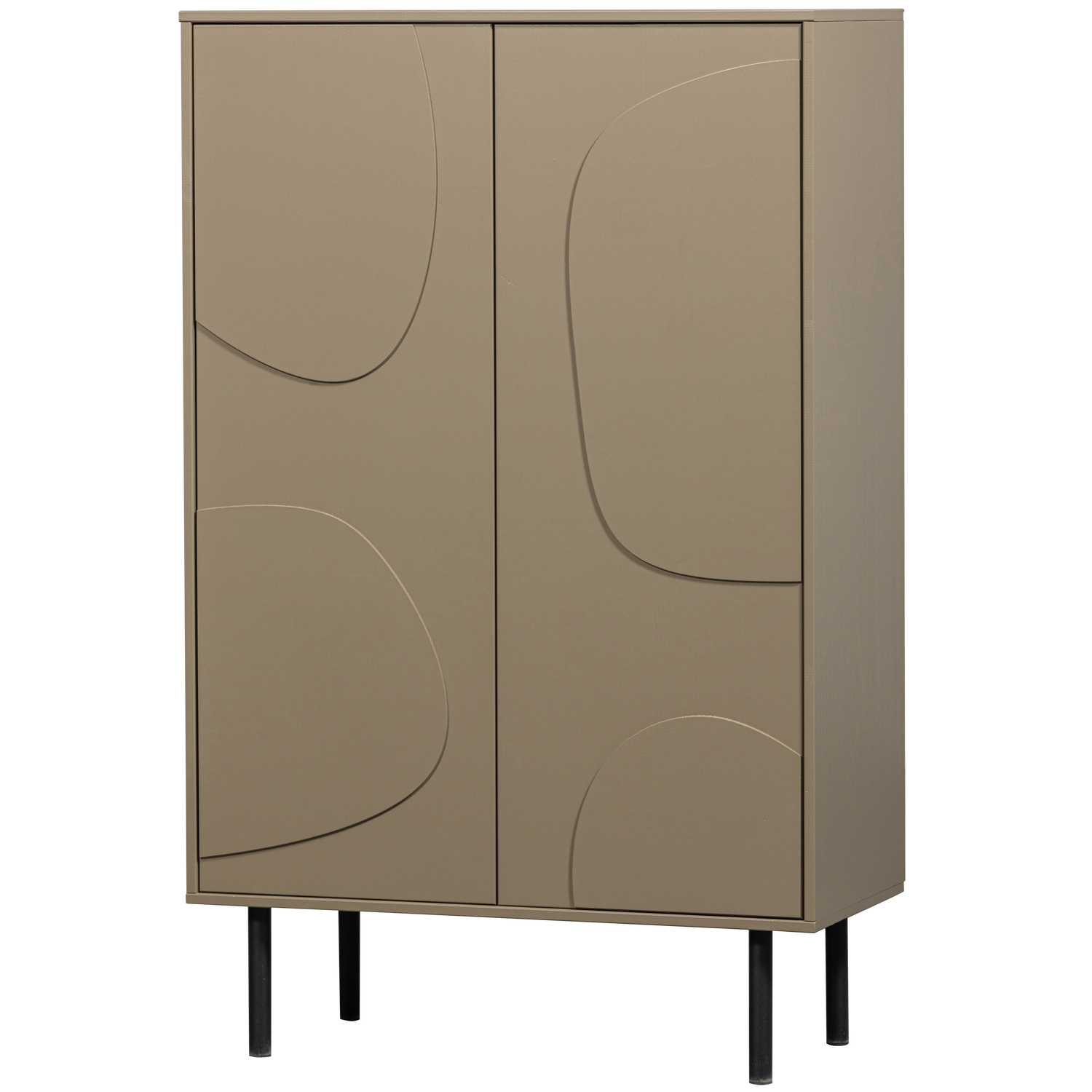 Cadiz Opbergkast Grenen Mud [Fsc] van WOOOD – Luxe comfort op maat van PureWonen. Vraag naar de beste prijs.