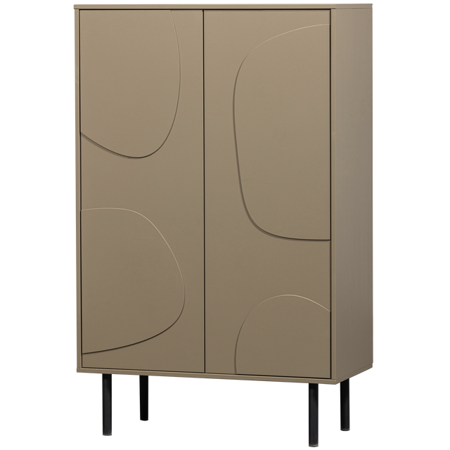 Cadiz Opbergkast Grenen Mud [Fsc] van WOOOD – Luxe comfort op maat van PureWonen. Vraag naar de beste prijs.