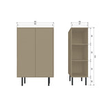 Cadiz Opbergkast Grenen Mud [Fsc] van WOOOD – Luxe comfort op maat van PureWonen. Vraag naar de beste prijs.