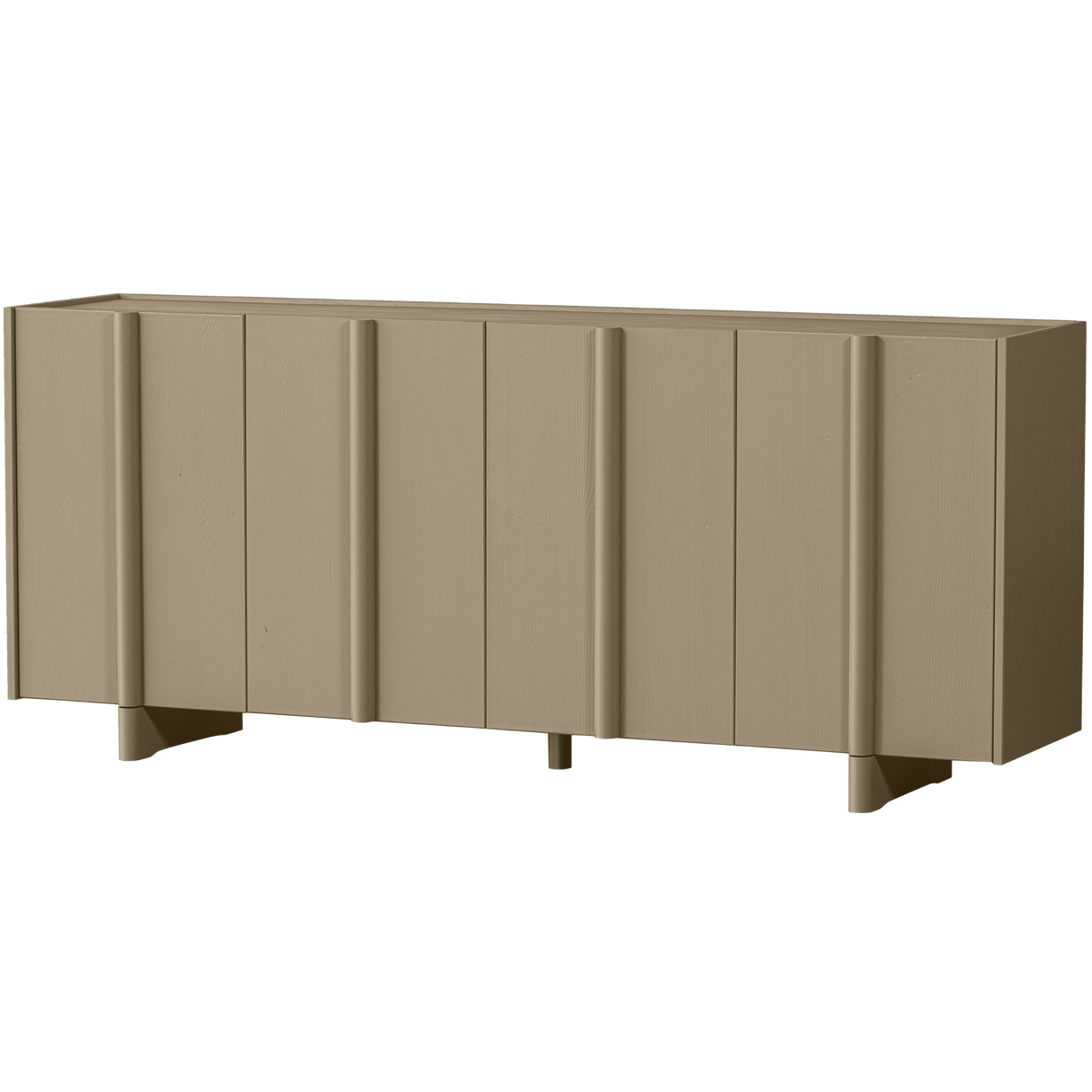 BASU DRESSOIR GRENEN MUD [fsc] van WOOOD – Luxe comfort op maat van PureWonen. Vraag naar de beste prijs.