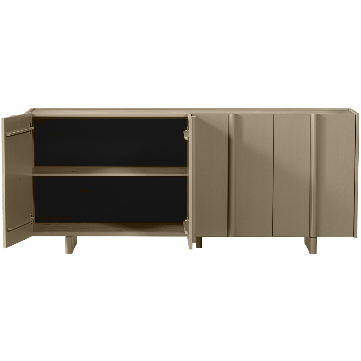BASU DRESSOIR GRENEN MUD [fsc] van WOOOD – Luxe comfort op maat van PureWonen. Vraag naar de beste prijs.