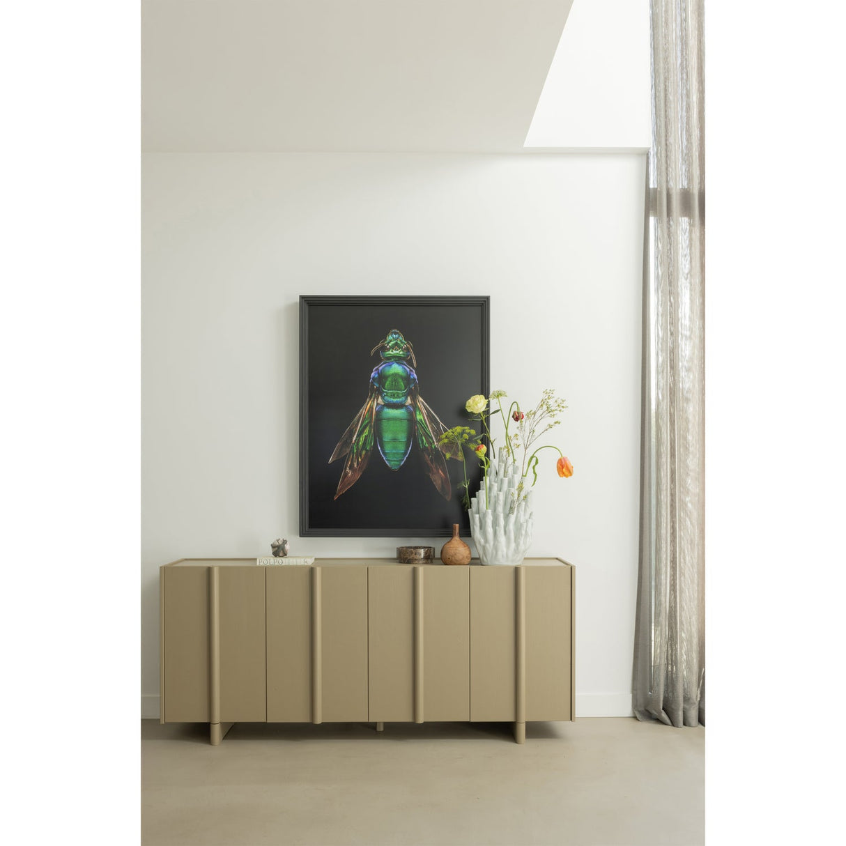 BASU DRESSOIR GRENEN MUD [fsc] van WOOOD – Luxe comfort op maat van PureWonen. Vraag naar de beste prijs.