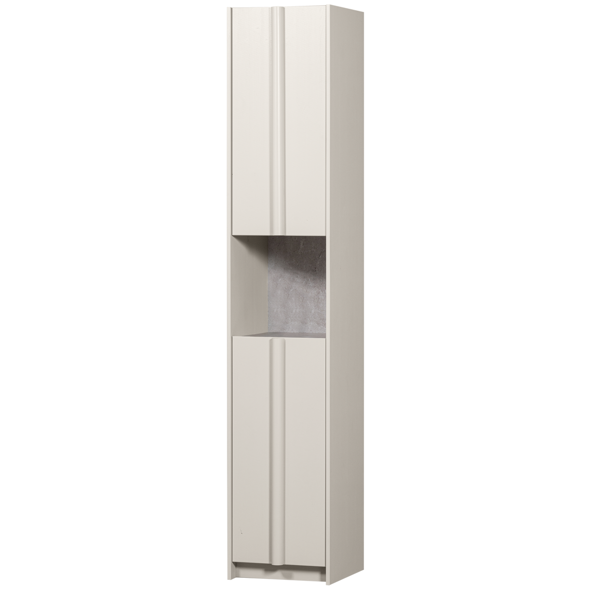 Basu Smalle Kast 40 Cm Grenen Dust Incl Concrete Decor [Fsc] van WOOOD – Luxe comfort op maat van PureWonen. Vraag naar de beste prijs.