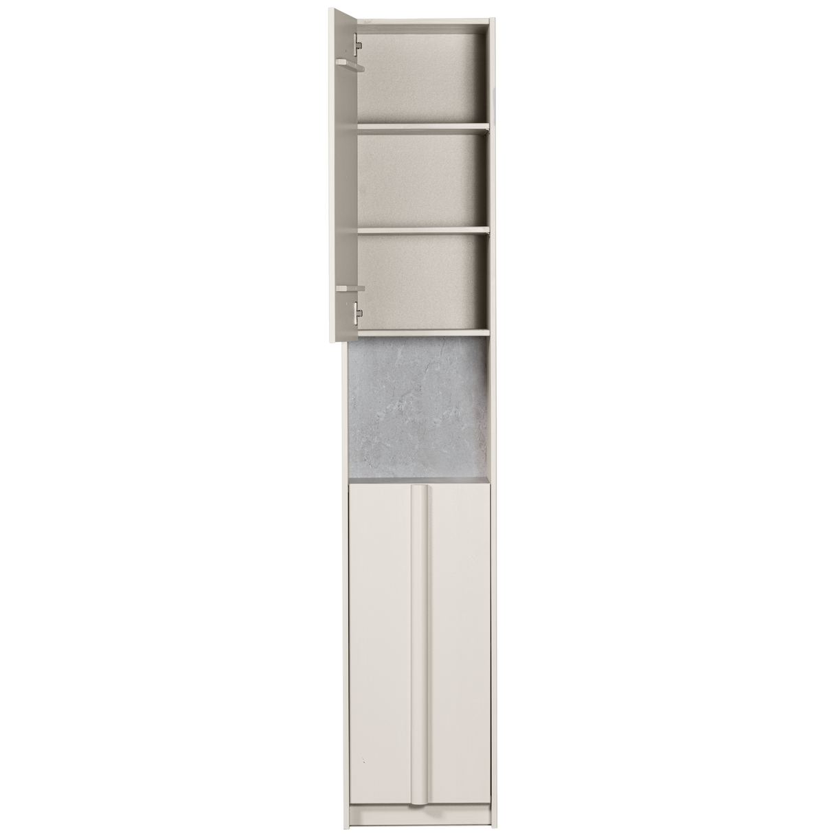 Basu Smalle Kast 40 Cm Grenen Dust Incl Concrete Decor [Fsc] van WOOOD – Luxe comfort op maat van PureWonen. Vraag naar de beste prijs.