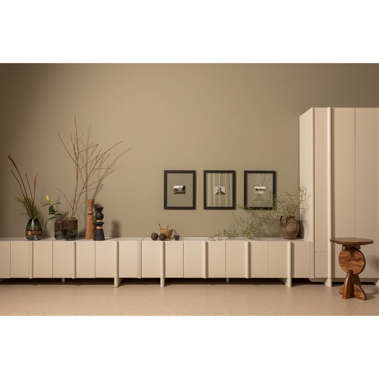 BASU OPBERGKAST GRENEN DUST [fsc] van WOOOD – Luxe comfort op maat van PureWonen. Vraag naar de beste prijs.