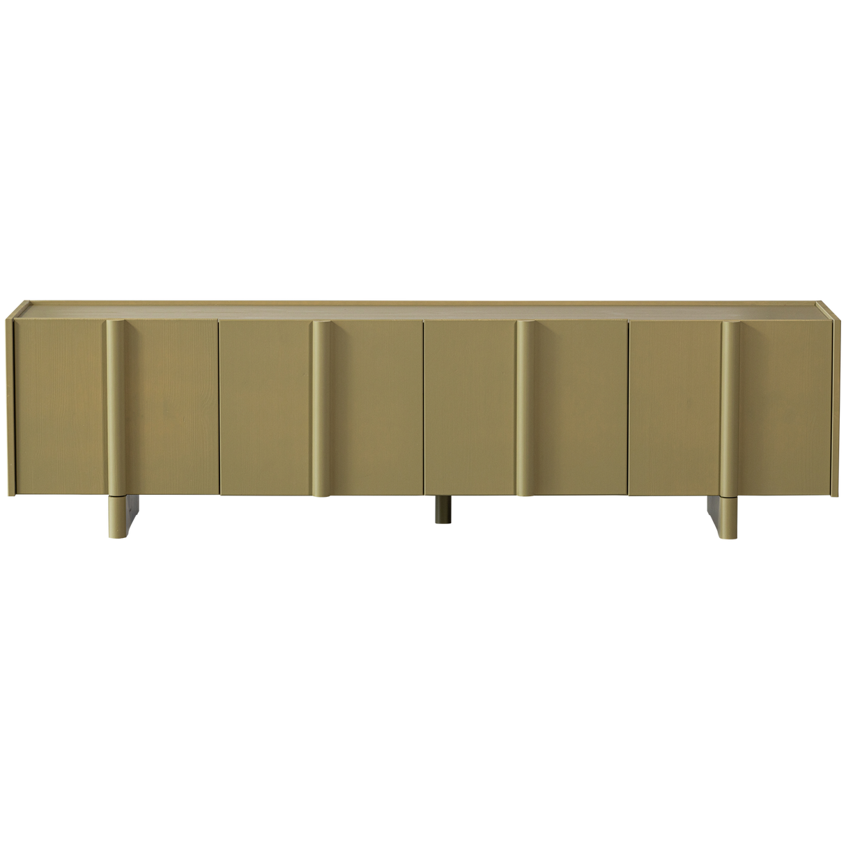 Basu Tv Meubel 200 Cm Grenen Moss [Fsc] van WOOOD – Luxe comfort op maat van PureWonen. Vraag naar de beste prijs.