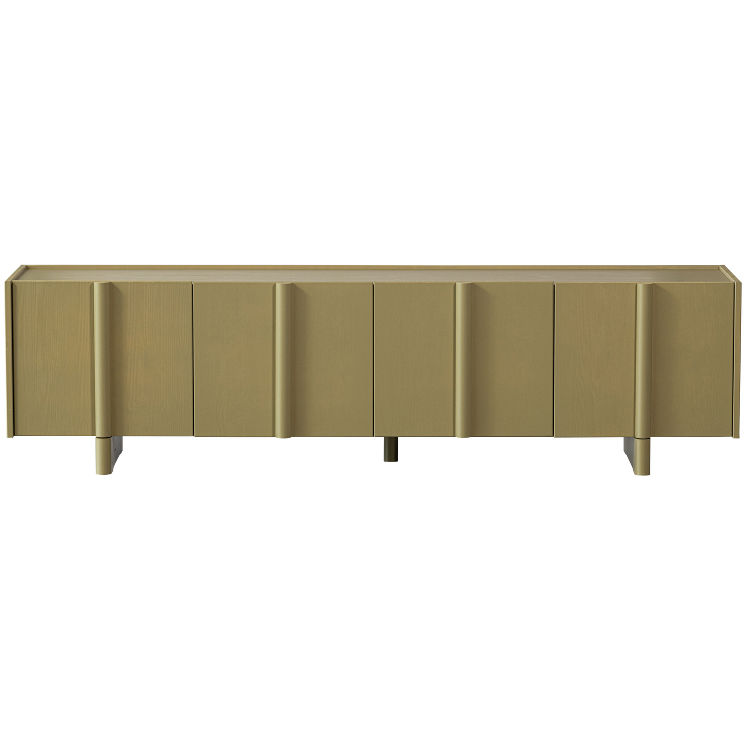 Basu Tv Meubel 200 Cm Grenen Moss [Fsc] van WOOOD – Luxe comfort op maat van PureWonen. Vraag naar de beste prijs.