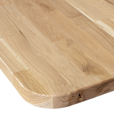 Tablo Xl Tafelblad Eiken Naturel Curved 240 X100 [Fsc] van WOOOD – Luxe comfort op maat van PureWonen. Vraag naar de beste prijs.