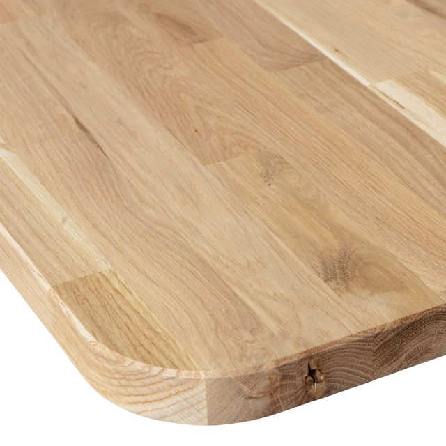 Tablo Xl Tafelblad Eiken Naturel Curved 240 X100 [Fsc] van WOOOD – Luxe comfort op maat van PureWonen. Vraag naar de beste prijs.