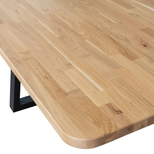 Combi Tablo: Xl Tafelblad Eiken 240 X100 & Drenthe Poot [Fsc] van WOOOD – Luxe comfort op maat van PureWonen. Vraag naar de beste prijs.