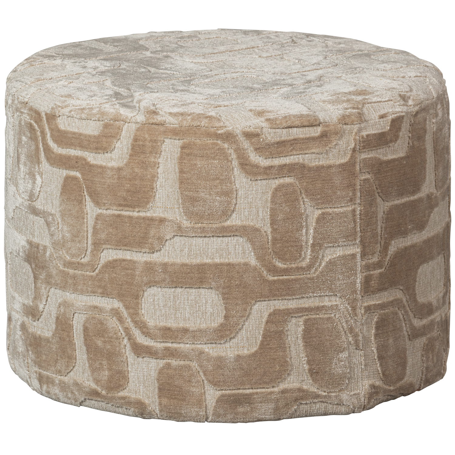 Yago Poef Viscose Dessin Naturel 43x O60 Cm van WOOOD – Luxe comfort op maat van PureWonen. Vraag naar de beste prijs.