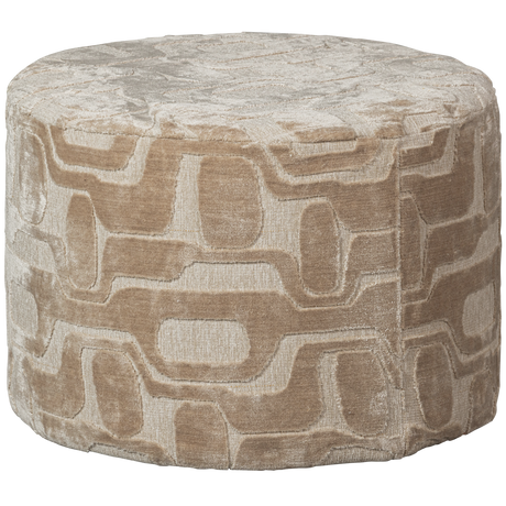 Yago Poef Viscose Dessin Naturel 43x O60 Cm van WOOOD – Luxe comfort op maat van PureWonen. Vraag naar de beste prijs.