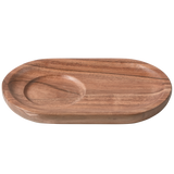 Josje Serveer Plateau Acacia Hout Naturel Set Van 2