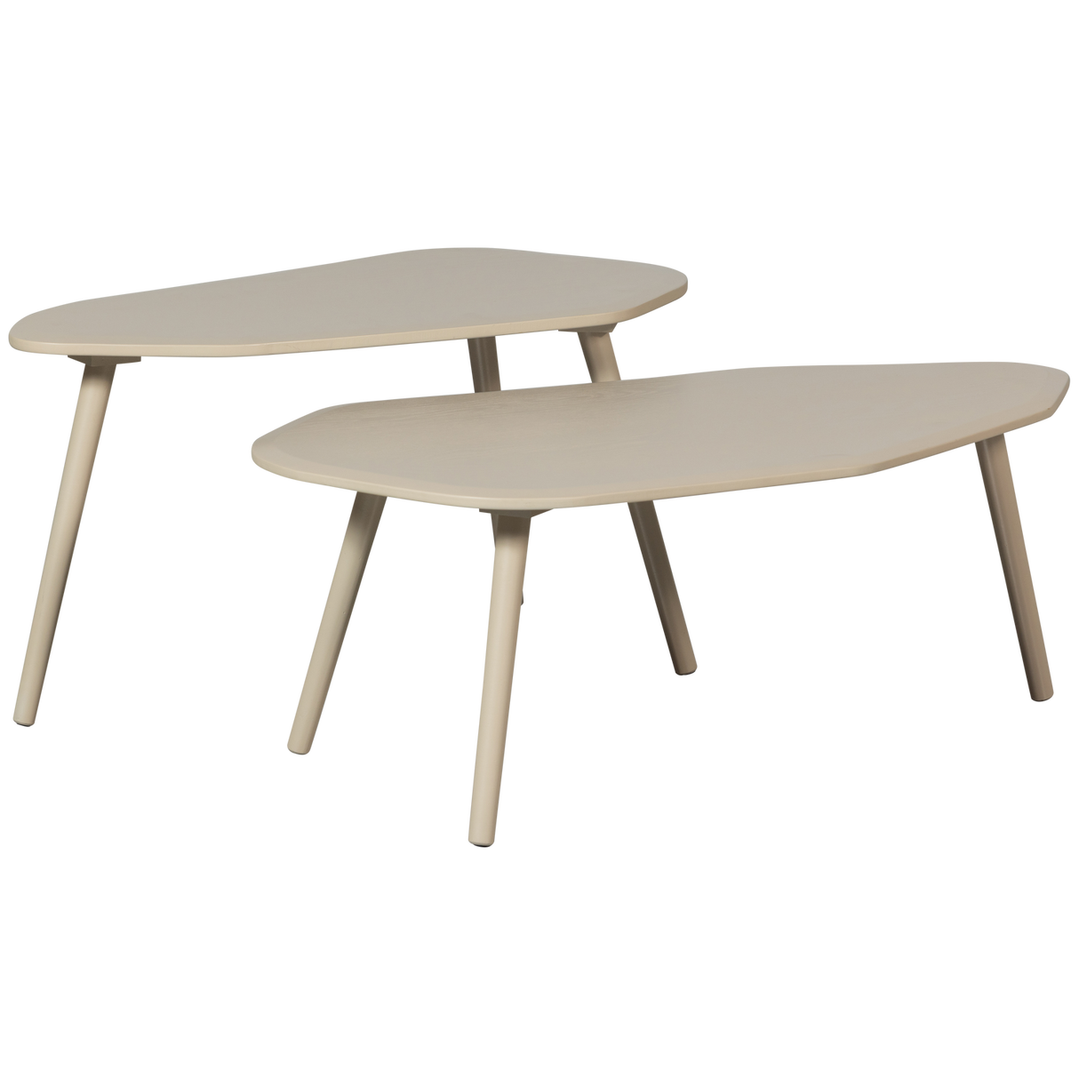 Set V 2 Davina Bijzettafels Dust van WOOOD – Luxe comfort op maat van PureWonen. Vraag naar de beste prijs.