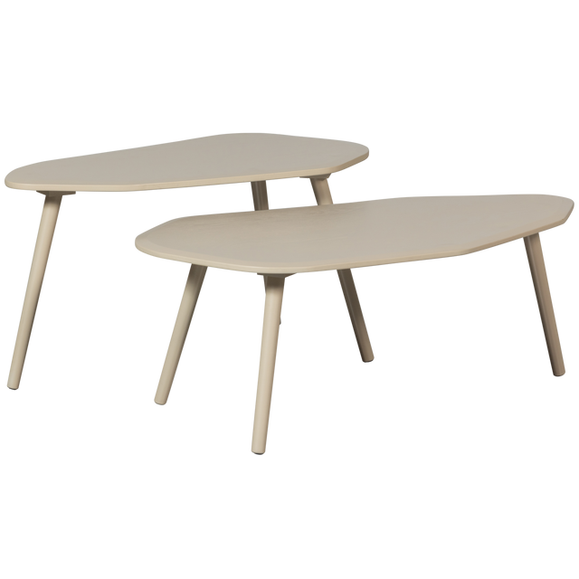 Set V 2 Davina Bijzettafels Dust van WOOOD – Luxe comfort op maat van PureWonen. Vraag naar de beste prijs.