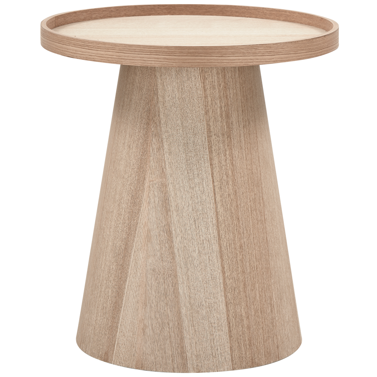 Maud Bijzettafel Conisch Hout Naturel 50x O45 Cm van WOOOD – Luxe comfort op maat van PureWonen. Vraag naar de beste prijs.