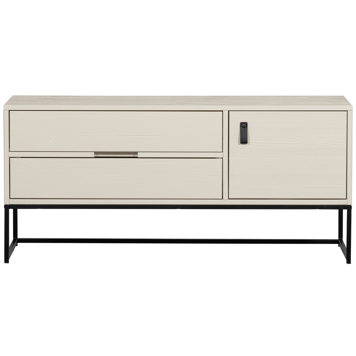 Silas Tv Meubel 120 Cm Grenen Dust [Fsc] van WOOOD – Luxe comfort op maat van PureWonen. Vraag naar de beste prijs.