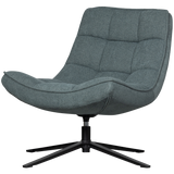 Maudi Draaifauteuil Blue Stone van WOOOD – Luxe comfort op maat van PureWonen. Vraag naar de beste prijs.