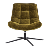 Maudi Draaifauteuil Chenille Structuur Groen