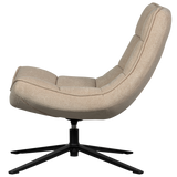 Maudi Draaifauteuil Naturel van WOOOD – Luxe comfort op maat van PureWonen. Vraag naar de beste prijs.