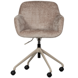 Morros Bureaustoel Taupe van WOOOD – Luxe comfort op maat van PureWonen. Vraag naar de beste prijs.