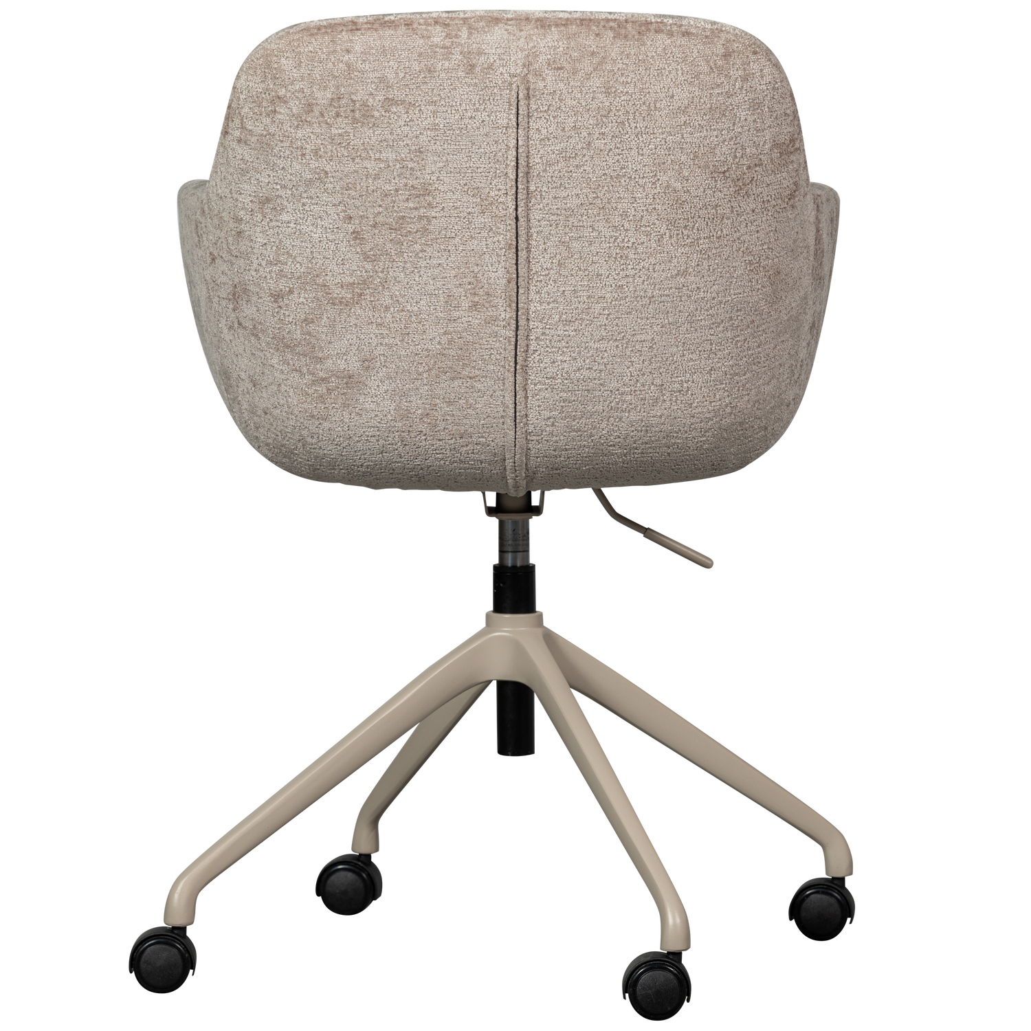 Morros Bureaustoel Taupe van WOOOD – Luxe comfort op maat van PureWonen. Vraag naar de beste prijs.