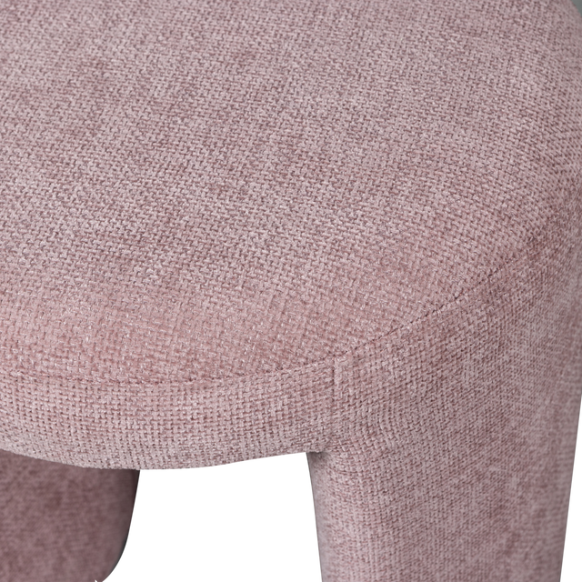 Charlie Gestoffeerde Kruk Blush van WOOOD – Luxe comfort op maat van PureWonen. Vraag naar de beste prijs.
