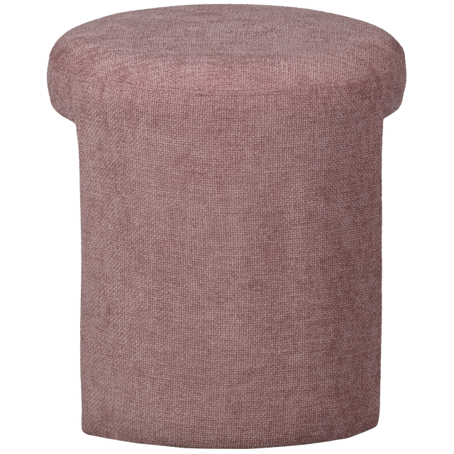 Charlie Gestoffeerde Kruk Blush van WOOOD – Luxe comfort op maat van PureWonen. Vraag naar de beste prijs.