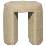 Charlie Gestoffeerde Kruk Naturel van WOOOD – Luxe comfort op maat van PureWonen. Vraag naar de beste prijs.
