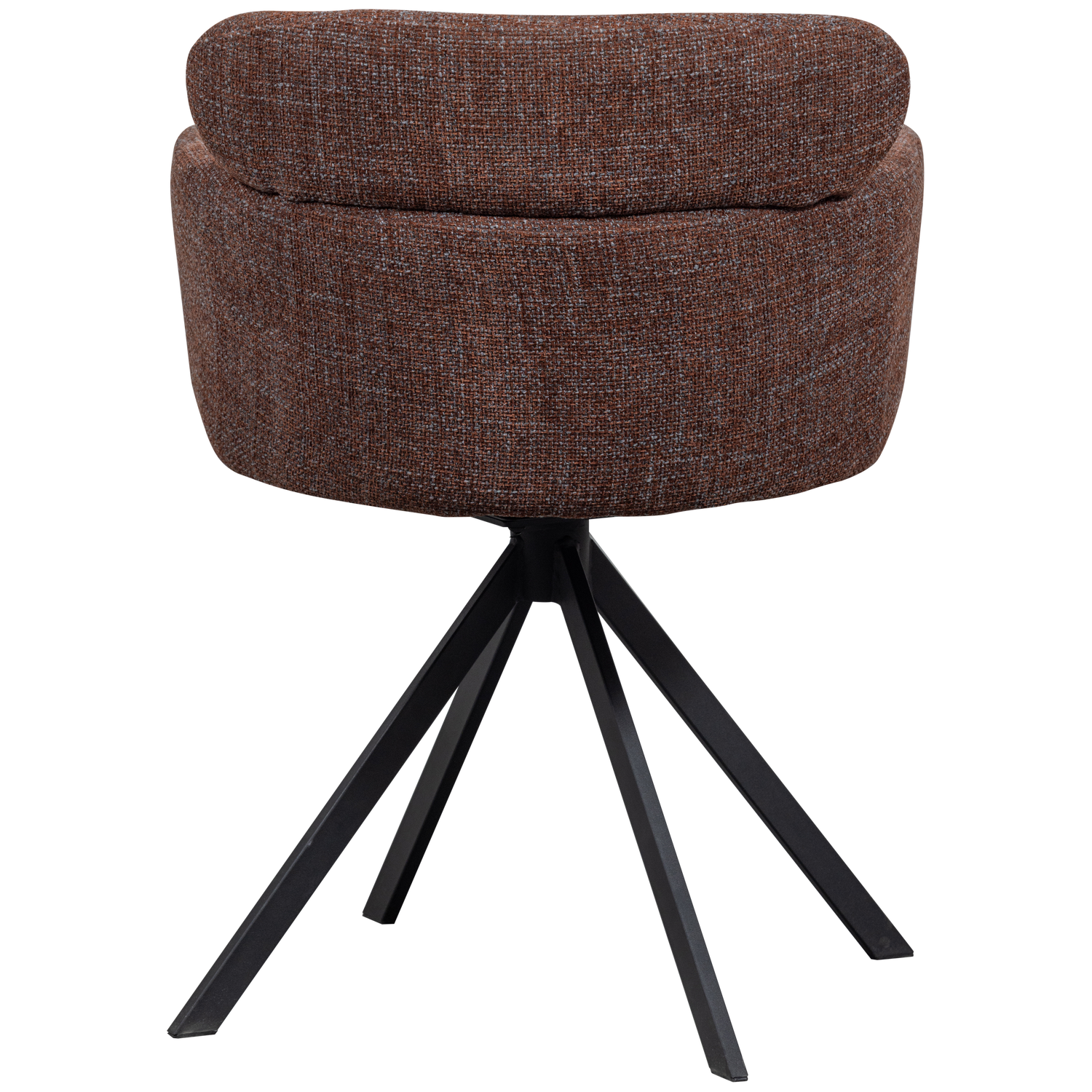 Fenne Draaibare Eetkamerstoel Geweven Stof Chestnut van WOOOD – Luxe comfort op maat van PureWonen. Vraag naar de beste prijs.