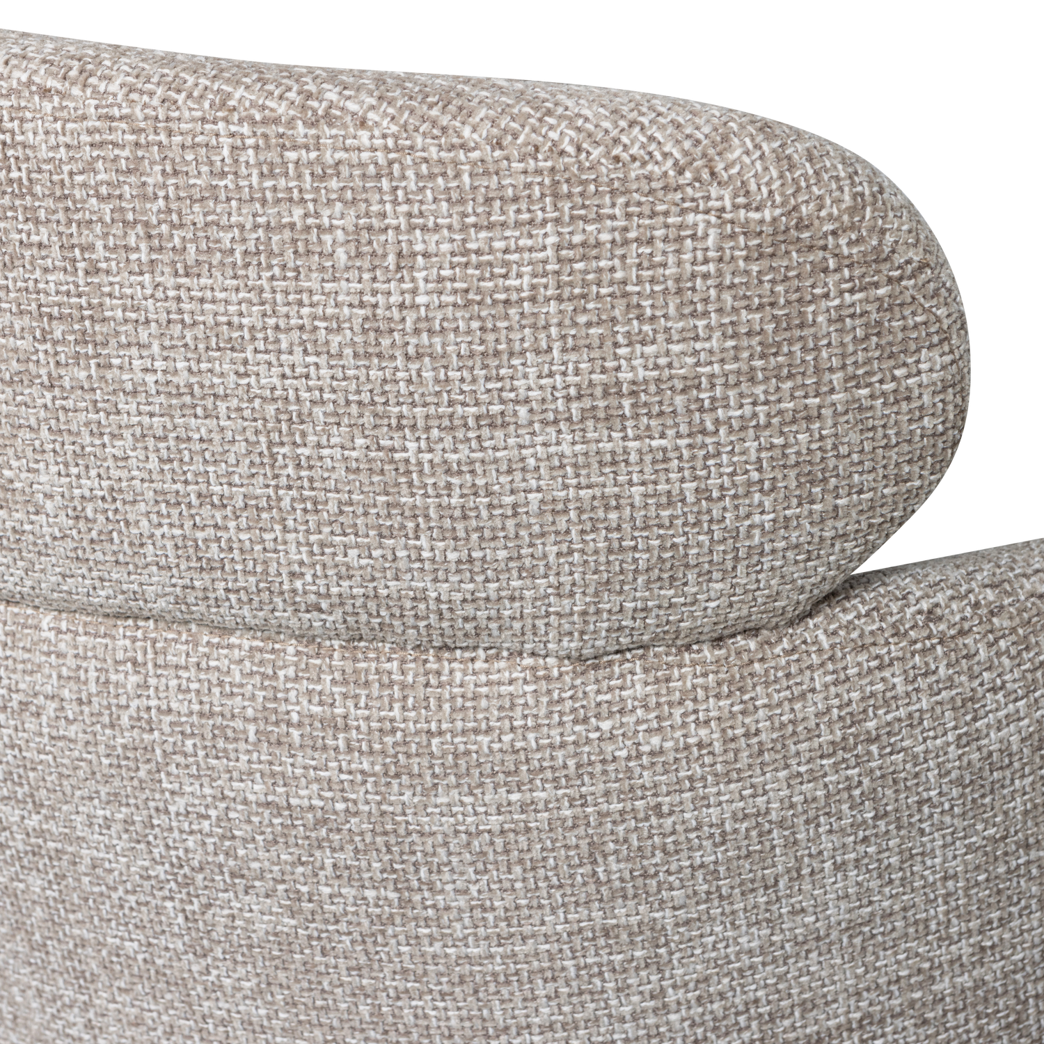 Fenne Draaibare Eetkamerstoel Geweven Stof Naturel van WOOOD – Luxe comfort op maat van PureWonen. Vraag naar de beste prijs.