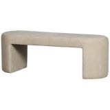 Jacob Bankje Naturel van WOOOD – Luxe comfort op maat van PureWonen. Vraag naar de beste prijs.