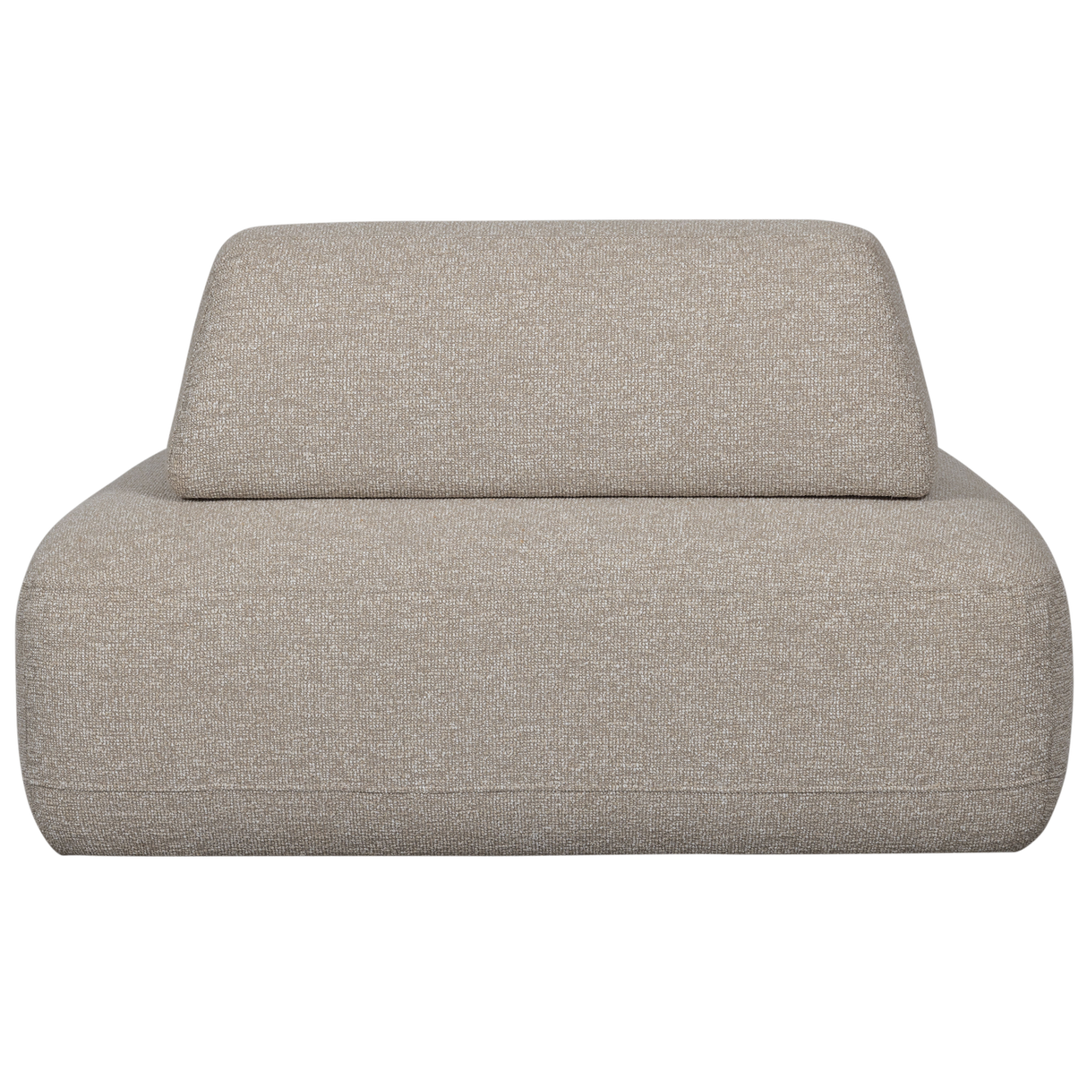 Sterck Fauteuil Met Verplaatsbare Rugleuning Boucle Naturel